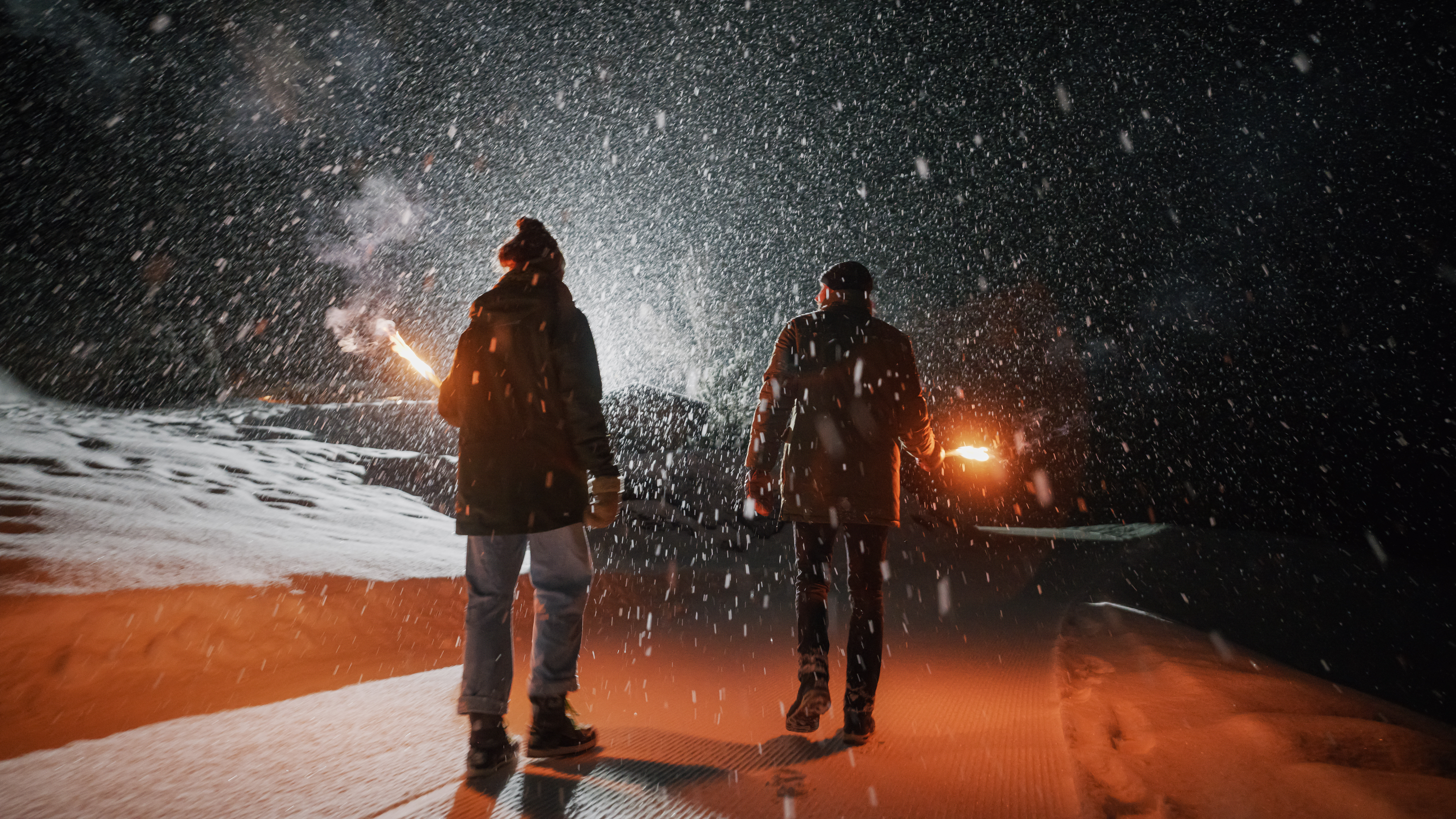 Fackelwanderung zu Funken, Kessel & Alpakas - Erwachsene